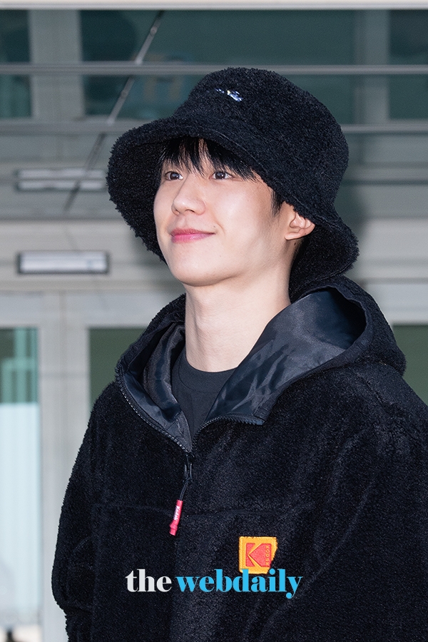 정해인, 인천국제공항 출국 현장 (사진:최수영기자)