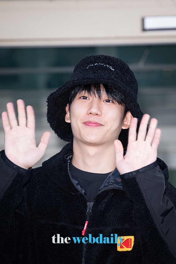 정해인, 인천국제공항 출국 현장 (사진:최수영기자)