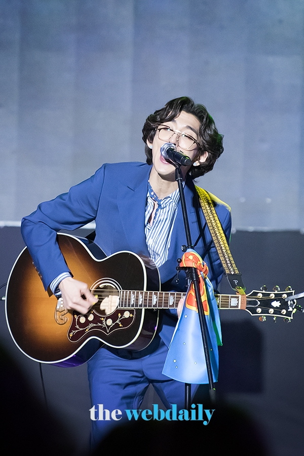 잔나비 최정훈, 기부콘서트 ‘유니콘' 행사 현장 (사진: 최수영기자)