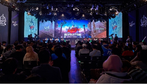 블레이드 & 소울 레볼루션의 오프라인 대회 모습. 사진=넷마블