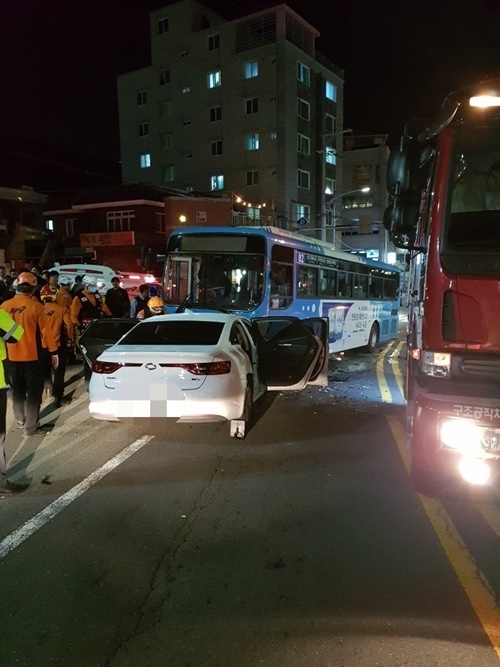 사고현장.(사진제공=부산경찰청)