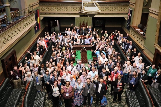 국제법률도서관협회 정기총회 기념촬영.(사진제공=대법원)