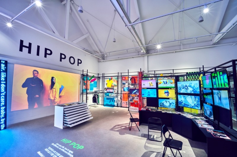 <HIP-POP: 힙팝> 전시.(사진=시몬스)