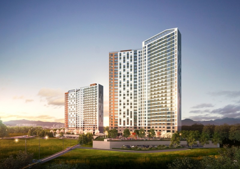 청주 가경 아이파크 4단지 투시도.(사진=HDC현대산업개발)