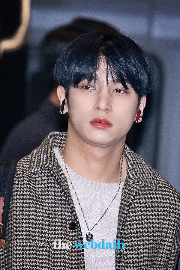 X1(엑스원) 이한결, 인천국제공항 출국 현장(사진:최수영기자)