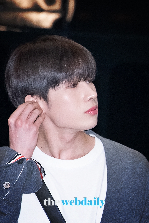X1(엑스원) 한승우, 인천국제공항 출국 현장(사진:최수영기자)