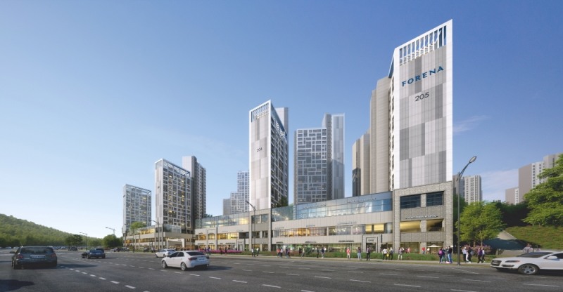 포레나 루원시티 투시도.(사진=한화건설)