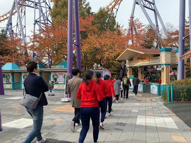 경기도 과천 서울랜드로 나들이.(사진제공=정심여자중고등학교)