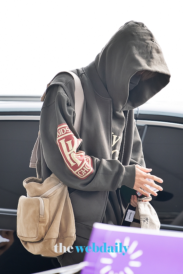 방탄소년단(BTS) 제이홉, 인천국제공항 출국 현장 (사진:최수영기자)