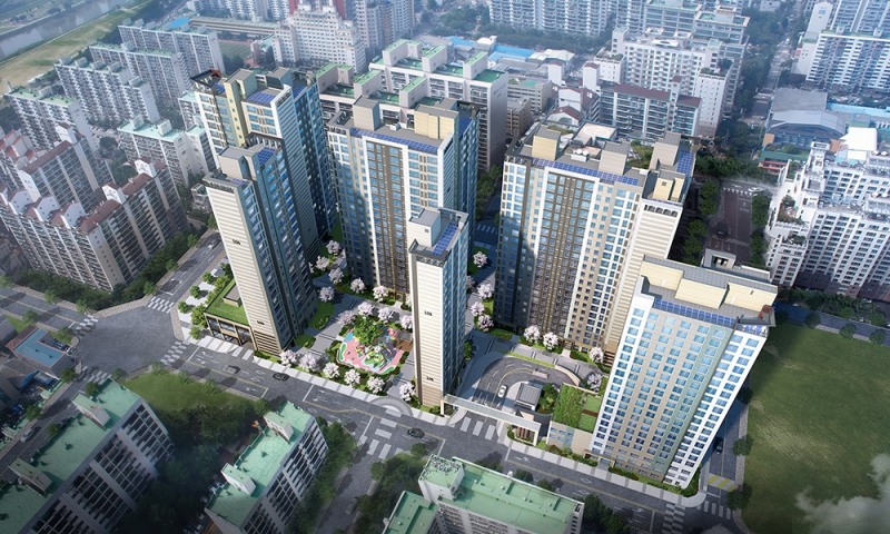 문래 롯데캐슬 청년주택 조감도.(사진=롯데건설)