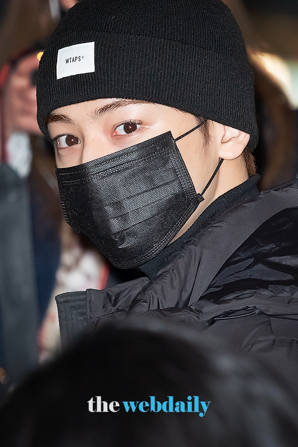 아스트로 차은우, 김포국제공항 출국 현장 (사진:최수영기자)