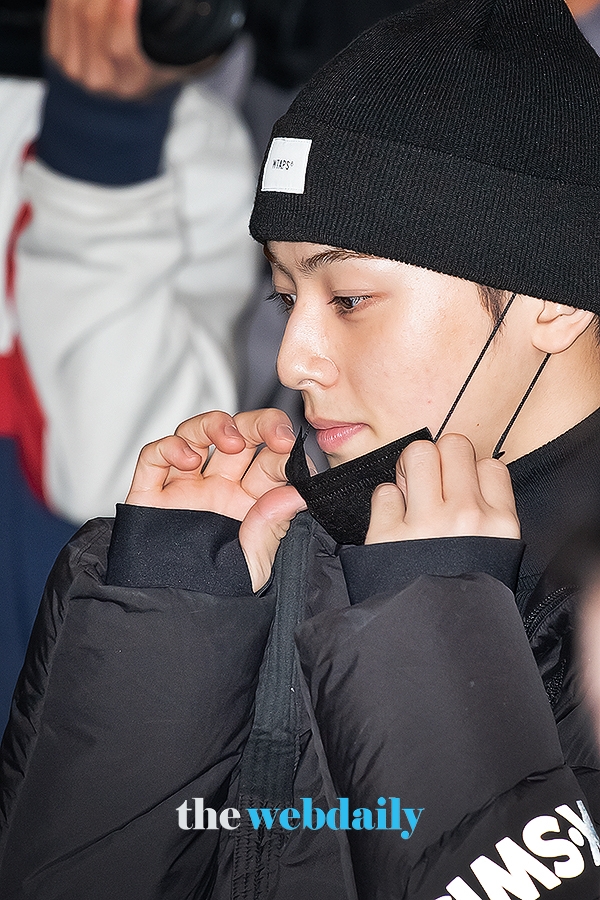 아스트로 차은우, 김포국제공항 출국 현장 (사진:최수영기자)