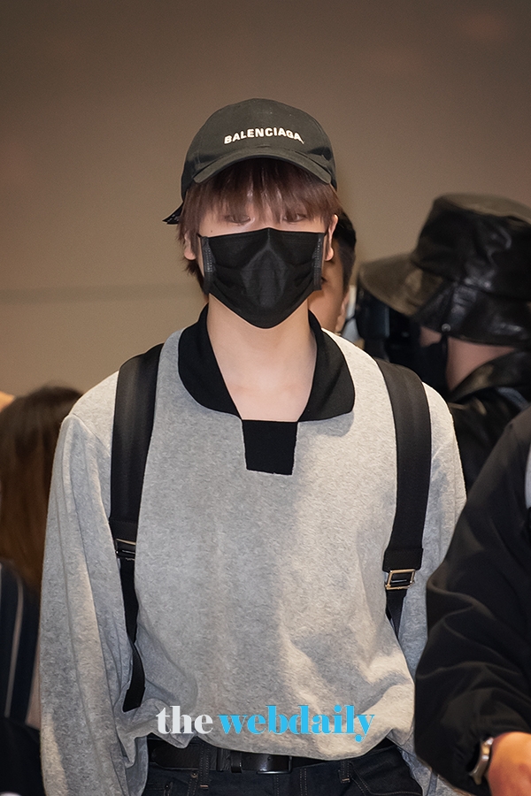 X1(엑스원) 남도현, 인천국제공항 입국 현장
