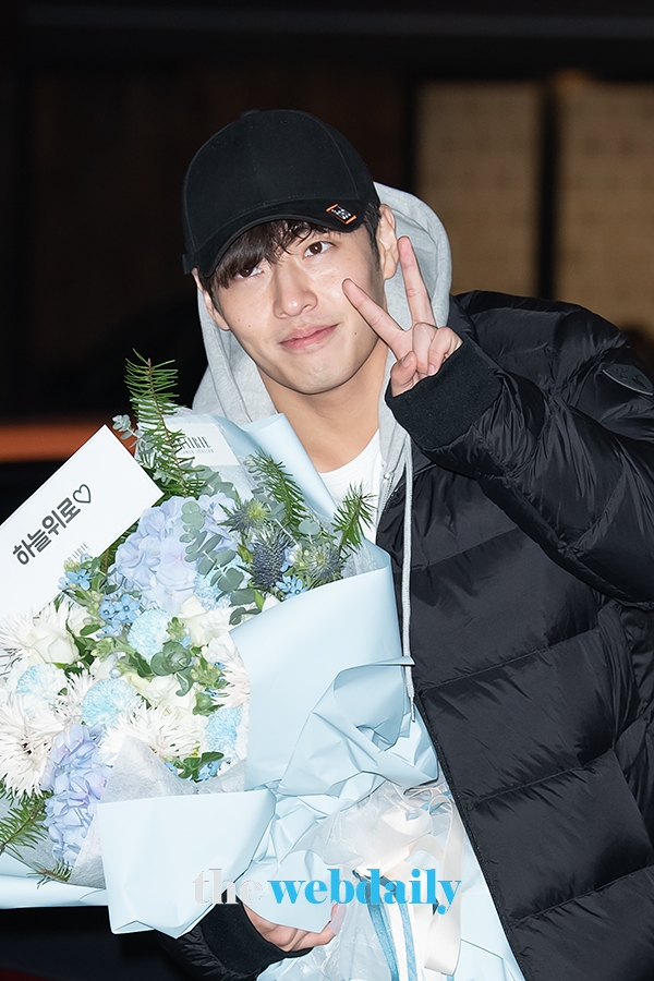 강하늘, KBS2 수목드라마 ‘동백꽃 필 무렵’ 종방연 현장(사진:최수영기자)