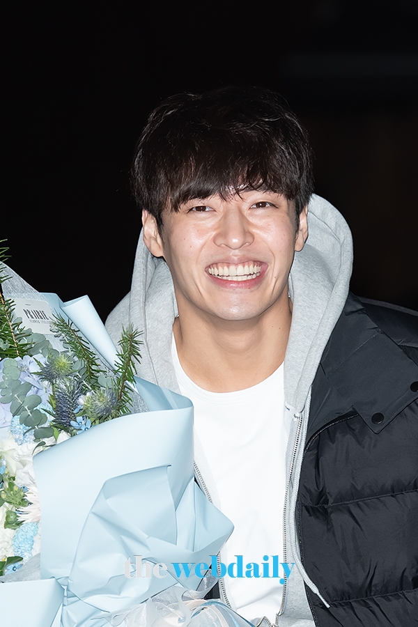 강하늘, KBS2 수목드라마 ‘동백꽃 필 무렵’ 종방연 현장(사진:최수영기자)