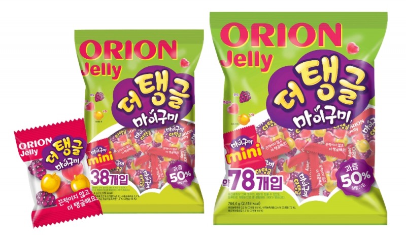 오리온 ‘오리온젤리 더 탱글 마이구미’ 출시