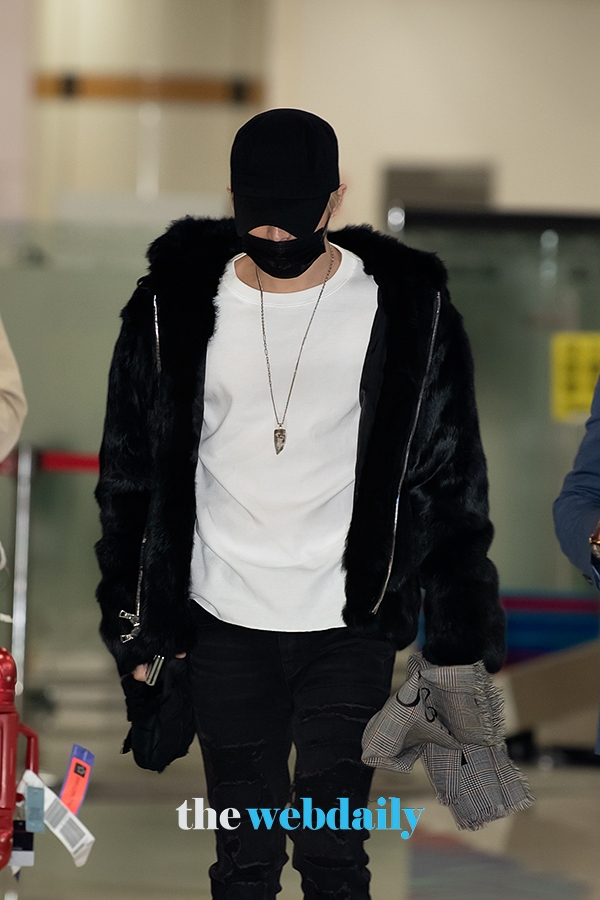 김재중, 김포국제공항 입국 현장