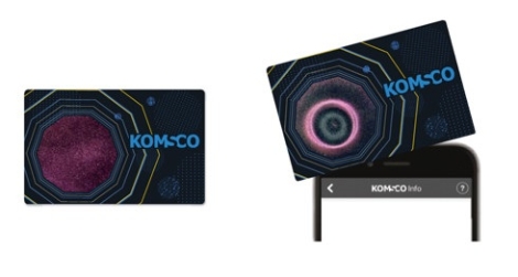 조폐공사는 오는 28일 서울 대한상공회의소에서 ‘2019년 위변조방지 보안기술 설명회’를 개최한다. 사진은 조폐공사가 선보일 '자석반응 색변환 기술'. 사진=조폐공사