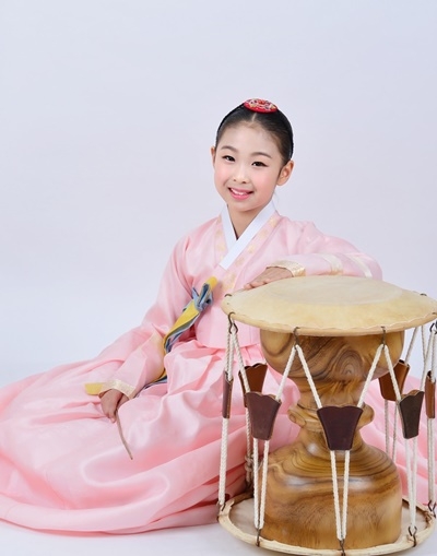 11세 국악 꿈나무 안유빈.(사진제공=싱싱 국악 배달부 김호심)