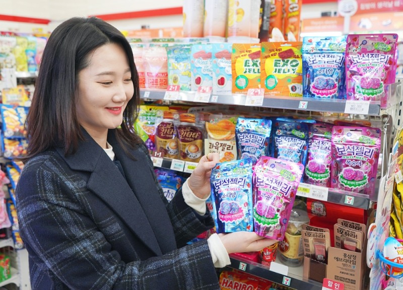 세븐일레븐, 보석젤리 출시