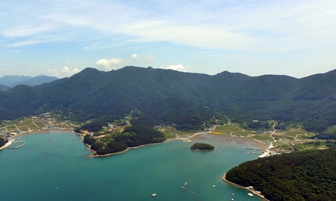 노자산 전경.(사진제공=통영거제환경운동연합)