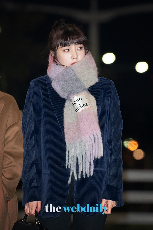 레드벨벳(RedVelvet) 조이, 인천국제공항 출국 현장 (사진:최수영기자)