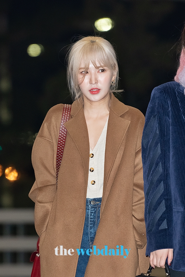 레드벨벳(RedVelvet) 웬디, 인천국제공항 출국 현장 (사진:최수영기자)