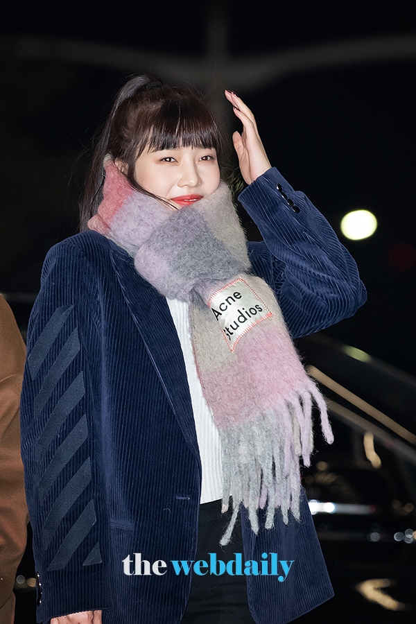 레드벨벳(RedVelvet) 조이, 인천국제공항 출국 현장 (사진:최수영기자)