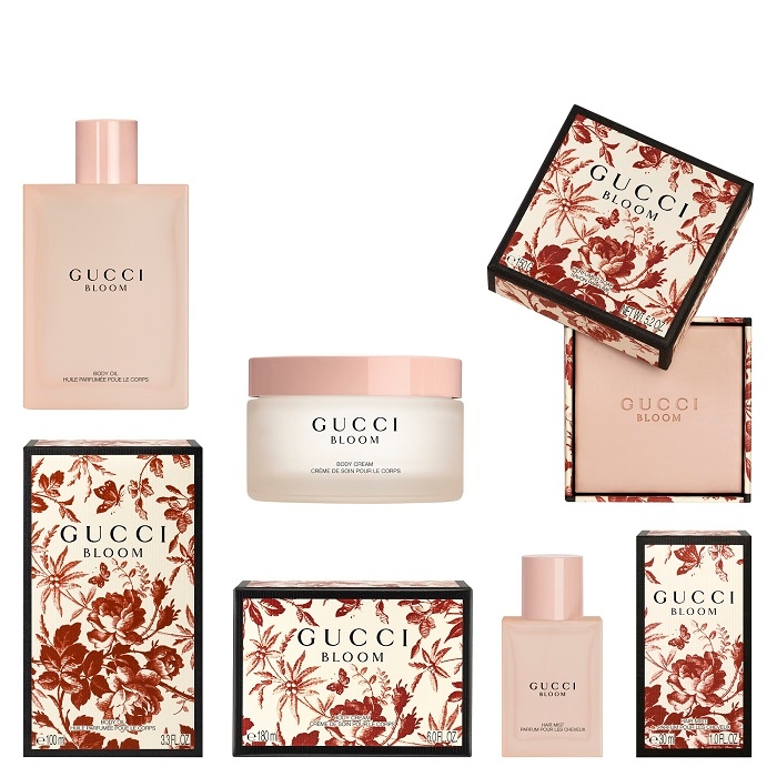 구찌 블룸 라인의 새로운 오 드 뚜왈렛 ‘블룸 고체 디 피오리’ 향수와 ‘바디 리추얼’ 제품 출시