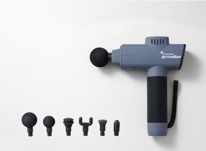 김동현 진동마사지건, 트라택 액티브건 출시