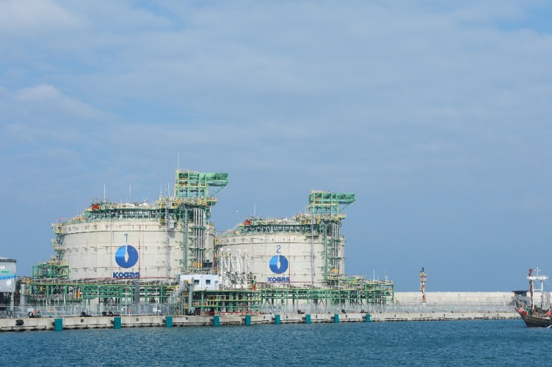 제주 액화천연가스 생산기지 이미지. (사진=한국가스공사)