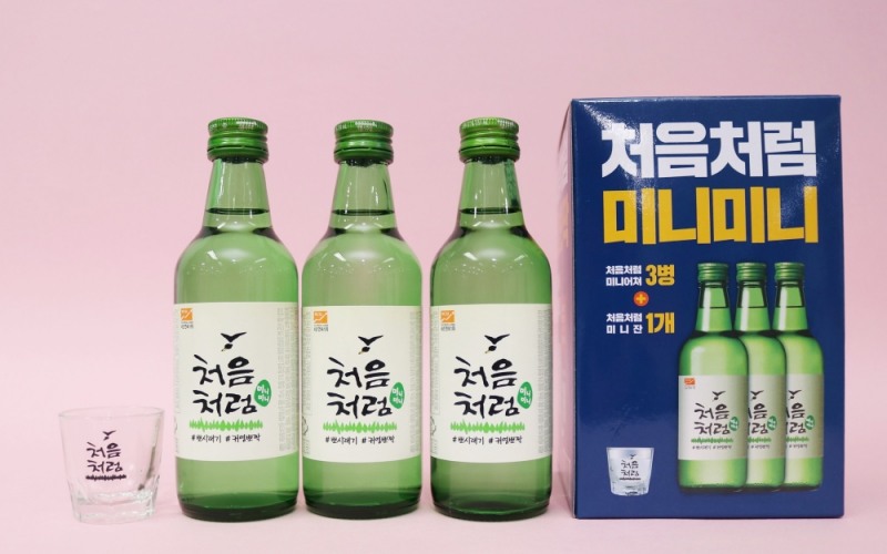 롯데주류, ‘처음처럼 미니미니’ 기획팩 출시