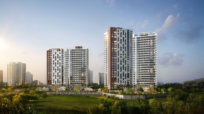 청주 가경 아이파크 4단지 투시도.(사진=HDC현대산업개발)