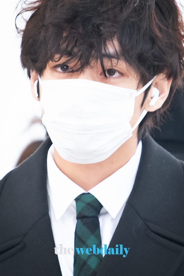 방탄소년단(BTS) 뷔, 인천국제공항 출국 현장 (사진:최수영기자)