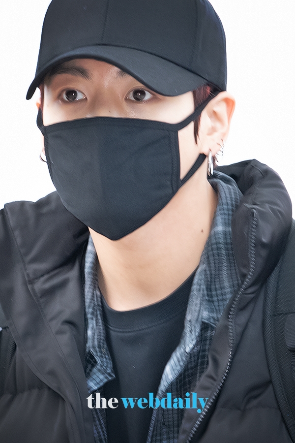 방탄소년단(BTS) 정국, 인천국제공항 출국 현장 (사진:최수영기자)