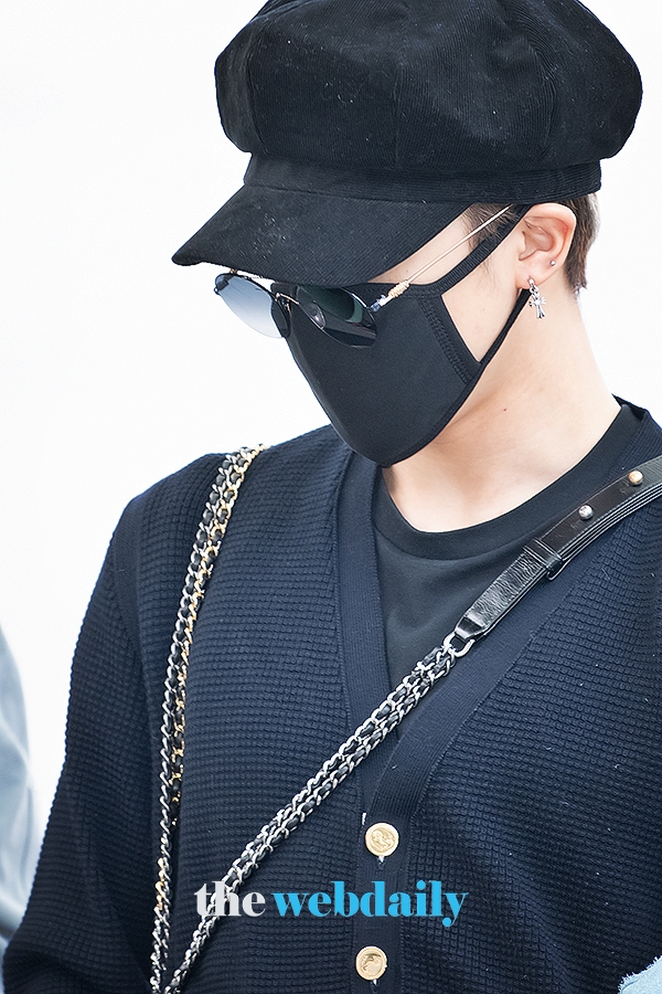 방탄소년단(BTS) 지민, 인천국제공항 출국 현장 (사진:최수영기자)