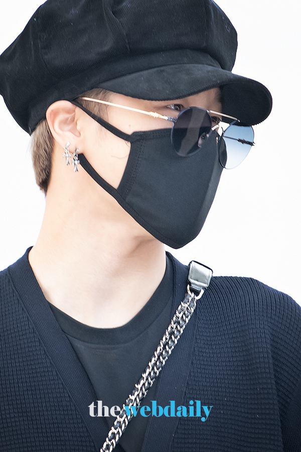 방탄소년단(BTS) 지민, 인천국제공항 출국 현장 (사진:최수영기자)