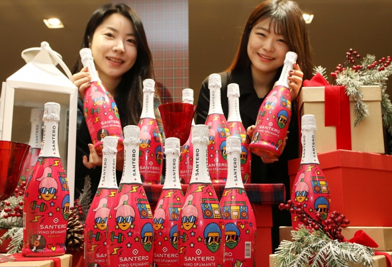 롯데백화점, 산테로 스푸만테 크랙앤칼 리미티드 에디션 판매