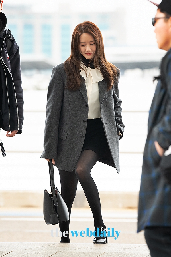 윤아, 인천국제공항 출국 현장 (사진:최수영기자)