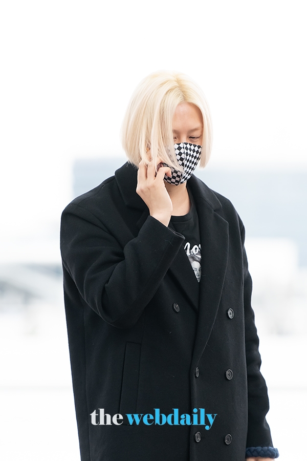 슈퍼주니어 김희철, 인천국제공항 출국 현장 (사진:최수영기자)