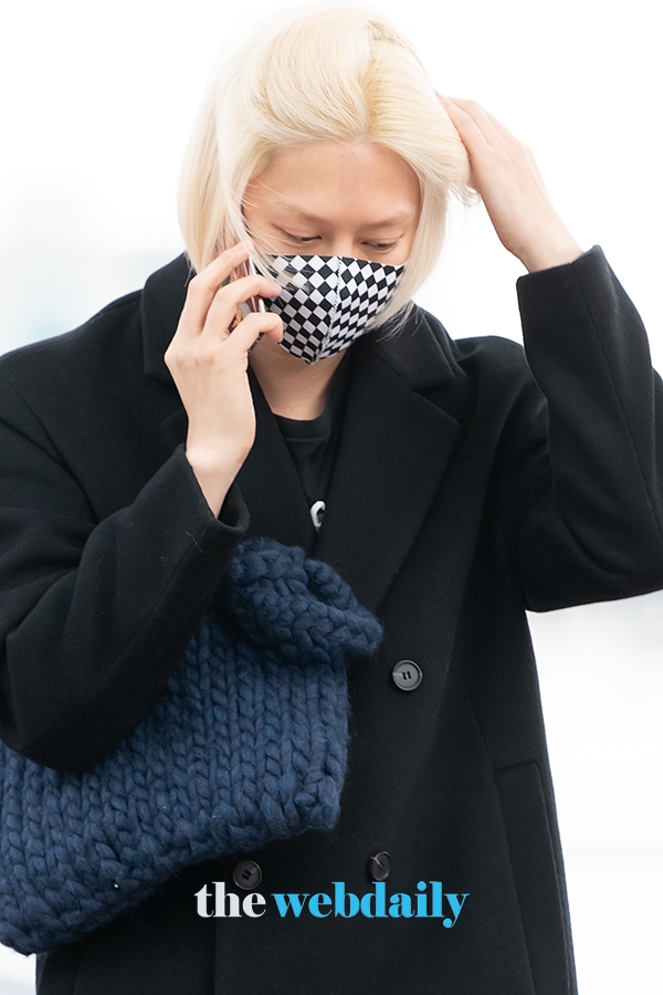 슈퍼주니어 김희철, 인천국제공항 출국 현장 (사진:최수영기자)