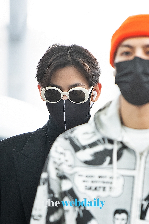 GOT7(갓세븐) 뱀뱀, 인천국제공항 출국 현장 (사진:최수영기자)