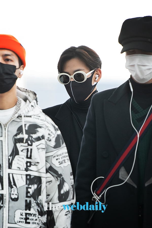GOT7(갓세븐) 뱀뱀, 인천국제공항 출국 현장 (사진:최수영기자)