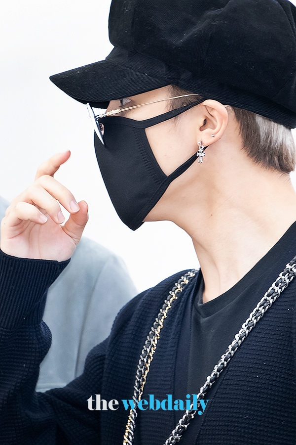 방탄소년단(BTS) 지민, 인천국제공항 출국 현장 (사진:최수영기자)