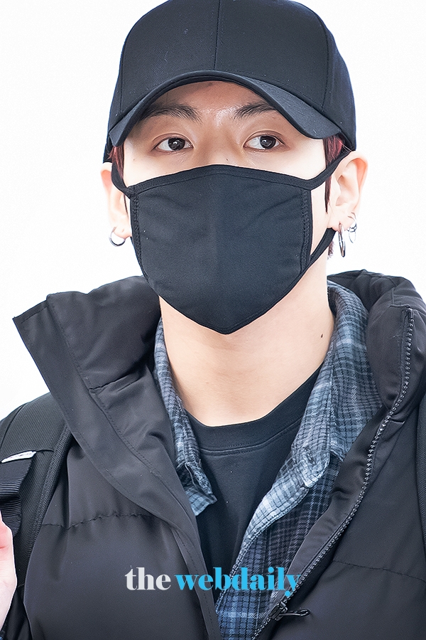 방탄소년단(BTS) 정국, 인천국제공항 출국 현장 (사진:최수영기자)