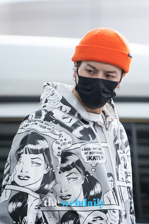 GOT7(갓세븐) 잭슨, 인천국제공항 출국 현장 (사진:최수영기자)