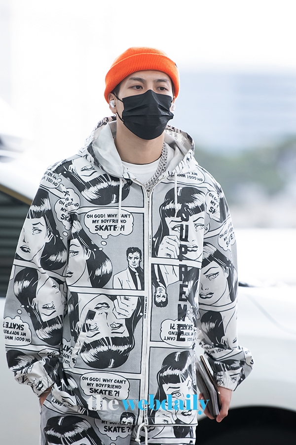 GOT7(갓세븐) 잭슨, 인천국제공항 출국 현장 (사진:최수영기자)