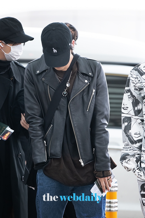GOT7(갓세븐) 제이비, 인천국제공항 출국 현장 (사진:최수영기자)