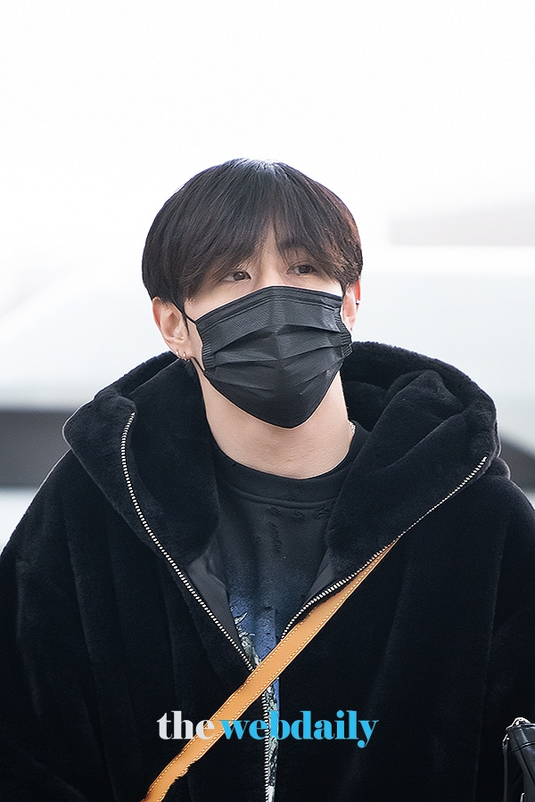 GOT7(갓세븐) 마크, 인천국제공항 출국 현장 (사진:최수영기자)