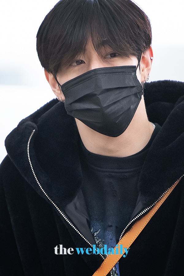 GOT7(갓세븐) 마크, 인천국제공항 출국 현장 (사진:최수영기자)